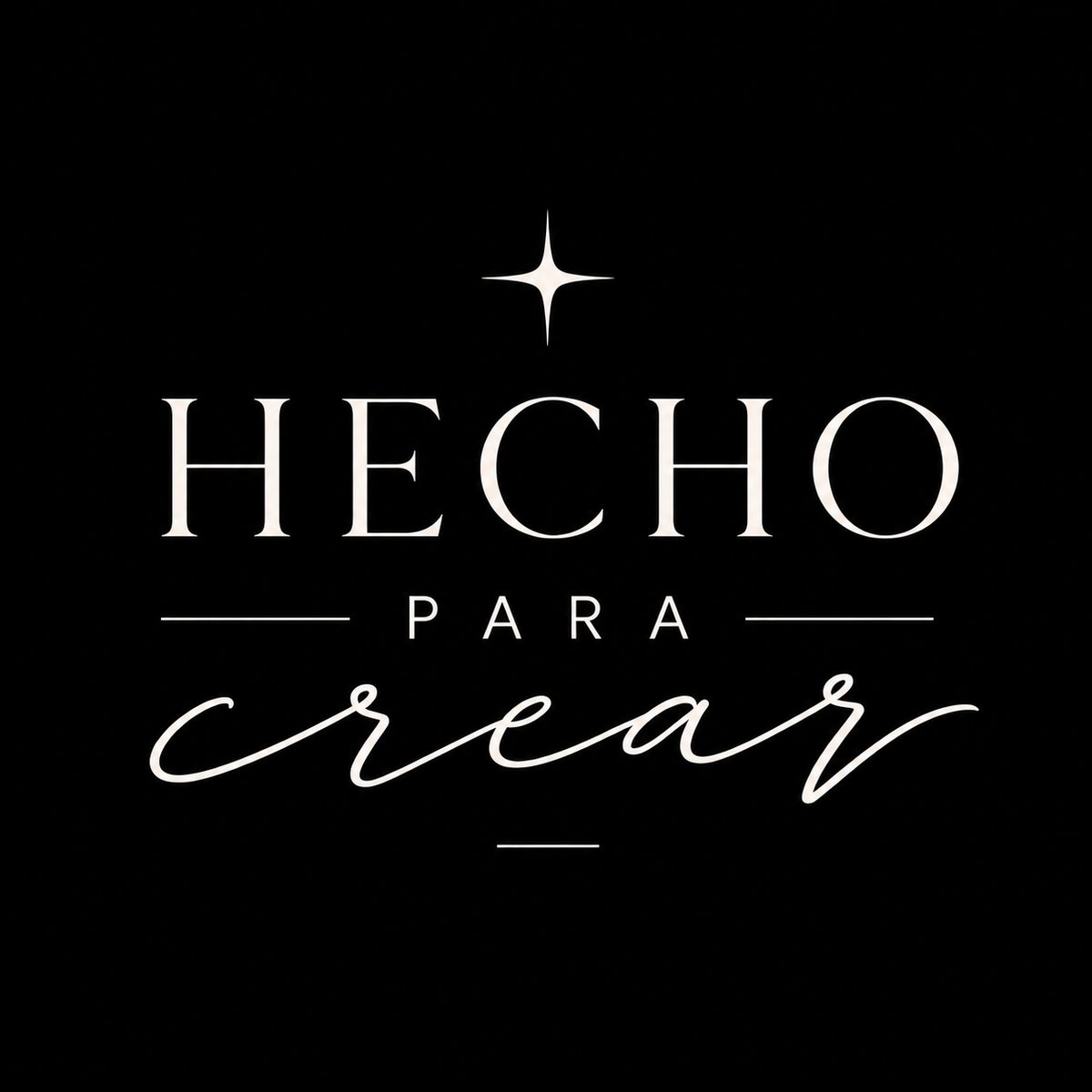 Hecho para crear